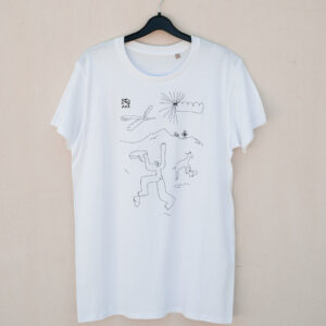 happy climbing t-shirt